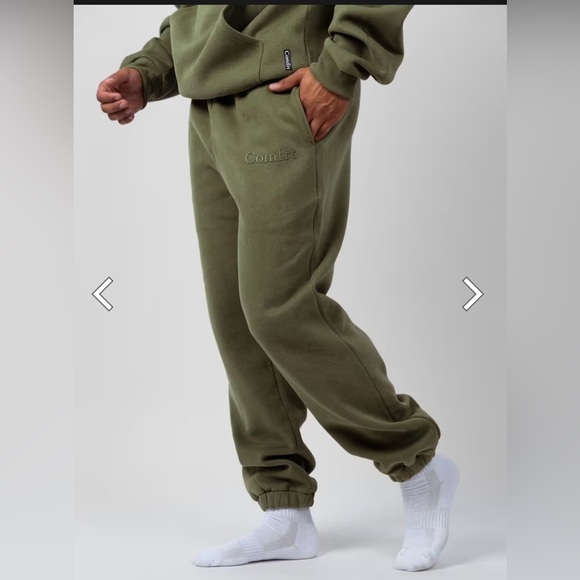 Comfrt Minimalist Sweatpants - Olive - Picture 1 of 3
